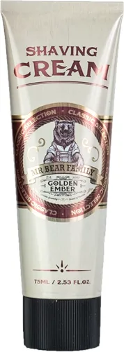Mr. Bear Rasiercreme - Golden Ember - 75ml