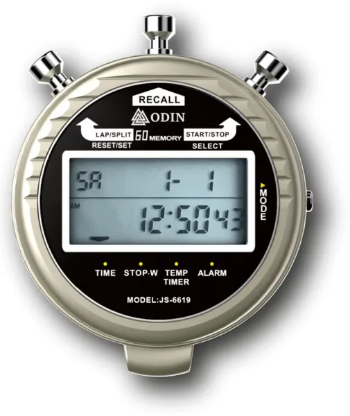 Odin Professionelle Metall-Stoppuhr